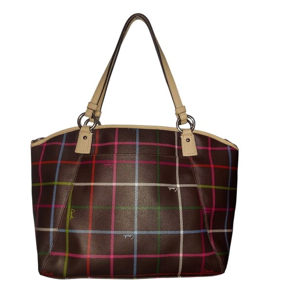 Coach Peyton Tattersall Tote - Picture 4 of 10